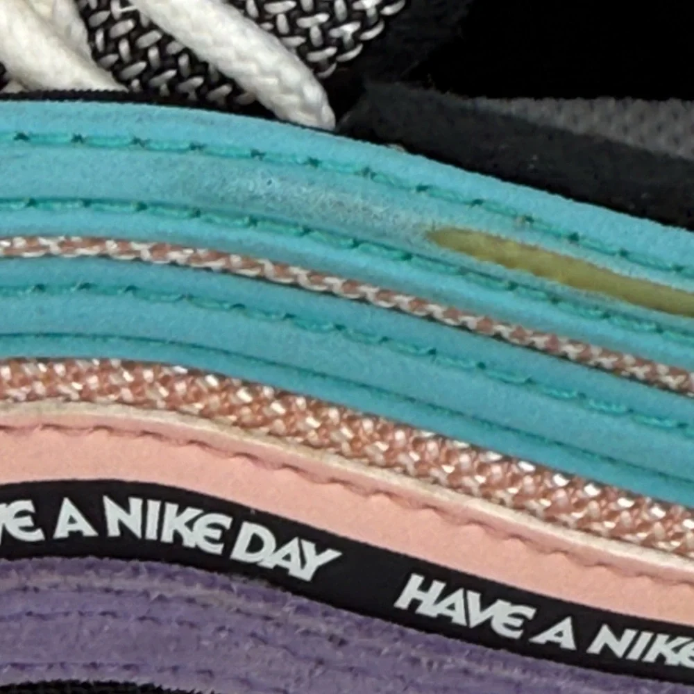 Nike Air Max 97‎ SE 923288-500 “Have A Nike Day” Purple Blue Youth Size 6Y